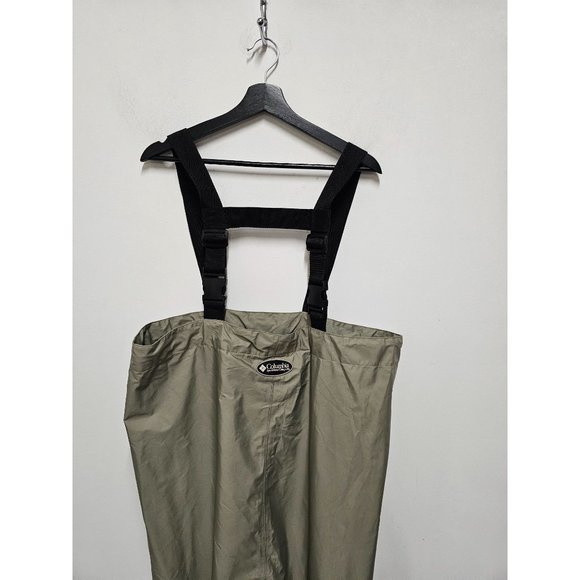 Columbia Sportswear Company fishing chest waders, neoprene stocking foot booties - Picture 4 of 7
